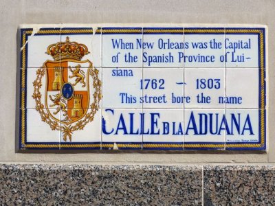 Calle D la Aduana → Rue de la Douane → Iberville Street