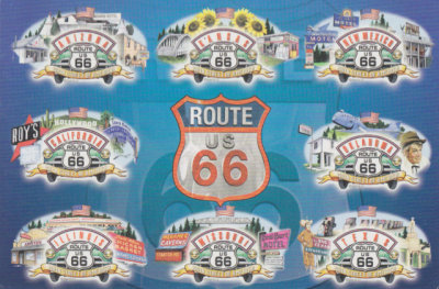 Route 66 In Postcards