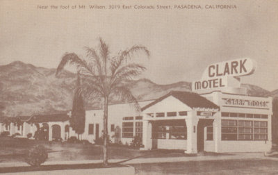 Clark Motel Pasadena CA