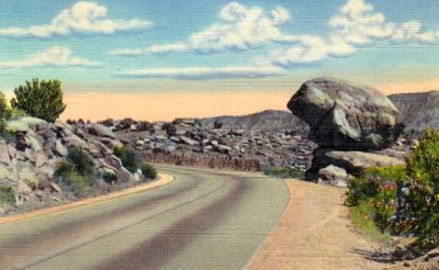 Balanced Rock Tijeras Canyon NM