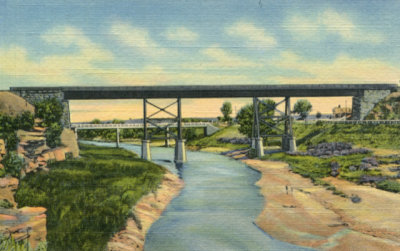 Two Bridges On The Pecos Santa Rosa