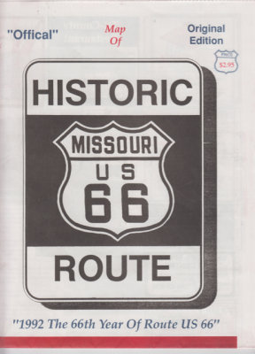 Official Missouri 66 Map