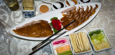 Peking Duck - quite yummy !