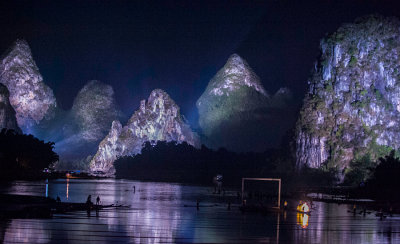 Yangshuo Sound and Light Spectacle !