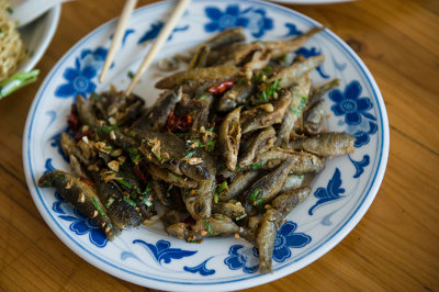 Deep fried herring (I think)