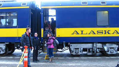 Anchorage to Fairbanks by Rail - March 2013