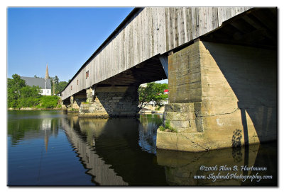 #28 -- Bath Covered Bridge (Grafton Cty, WGN 29-05-03)