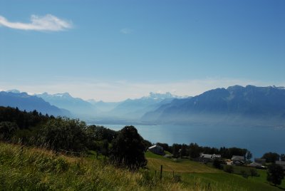 Above Lake Geneva