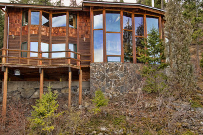 Lake Side of House