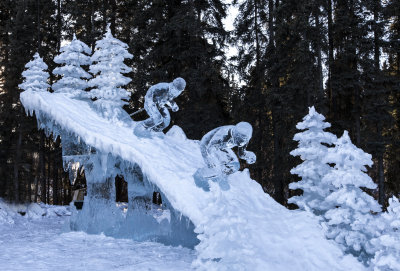 Fairbanks Ice Sculpture 