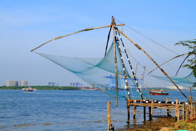Chinese Fishing Nets, Cheena vala, Fort Kochi, Kerala