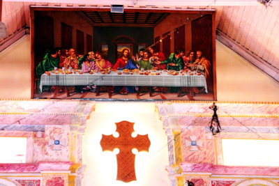 The Last Supper, Santa Cruz Basilica, Fort Kochi, Kerala