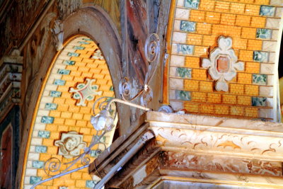 Interior decoration, Santa Cruz Basilica, Fort Kochi, Kerala