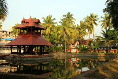 Thirumala devaswom temple tank, Mattancherry, Kerala