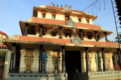 Thirumala devaswom temple gopuram, Mattancherry, Kerala