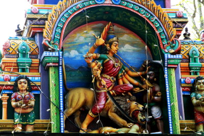 Mahisasura Maridini , Sree Ganesh Temple,  Alappuzha, Kerala