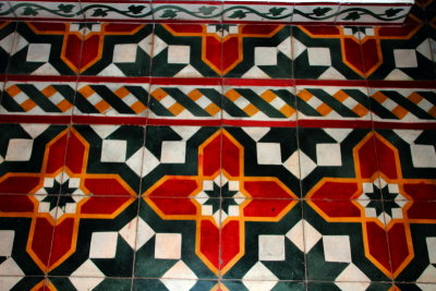 Attangudi tiles, Vasundhara Sarovar Premiere, Vayalar, Kerala