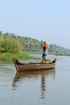 Boating, Backwaters, Kumarakom, Kerala