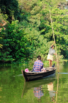 Boating, Backwaters, Kumarakom, Kerala