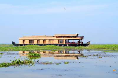 Houseboat, Lake Vembanad, Kumarakom, Kerala