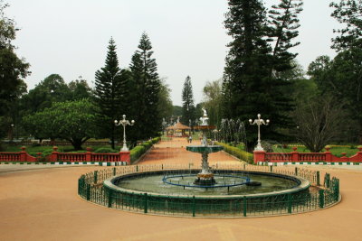 Water fountain, Lalbagh Botanical Gardens, Bangalore