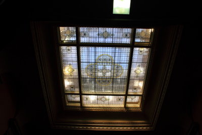 Senate room ceiling, Maryland State House, Annapolis, Maryland