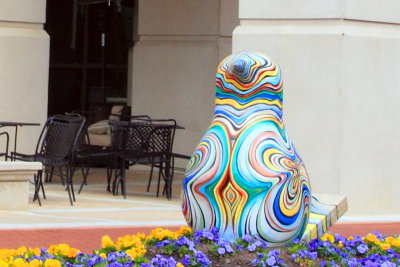 Public sculpture, Chicken, Hatching the Arts, Annapolis, Maryland