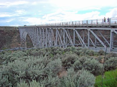 RIO GRANDE GORGE  ,  NEW MEXICO  (Near Taos)