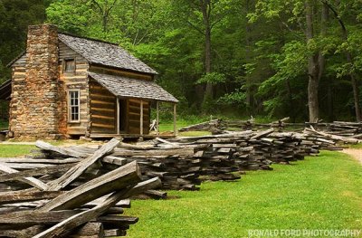 John Oliver cabin