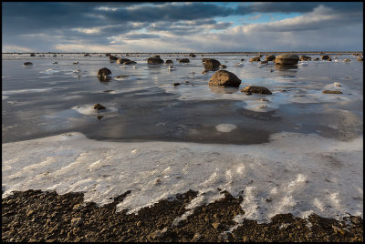 Still winter cold in march! Kapellviken towards Vstrevet