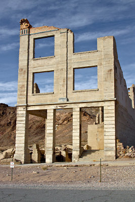 The Ghost Town of Rhyolite