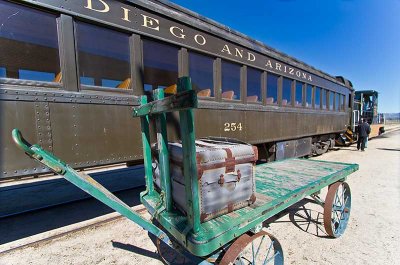 Round-Trip ride on the San Diego & Arizona Railway