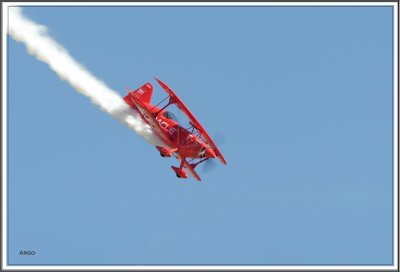 Team Oracle Stunt Plane 