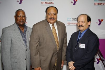 Martin Luther King III and Marc Gagnon