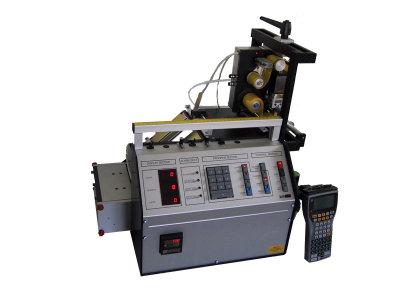 SC-430 SC-390 Automatic hot knife webbing strip cutter and marking device