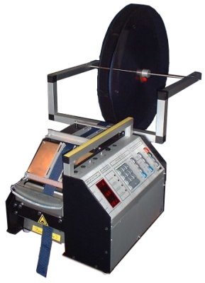 SC-636 Automatic guillotine webbing strip cutter for hook and loop