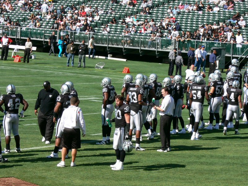 49ers at Raiders