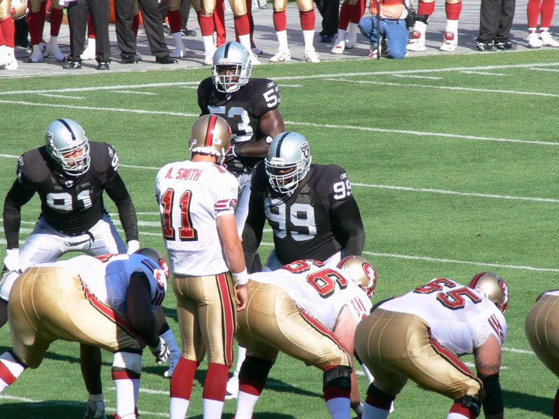 49ers at Raiders