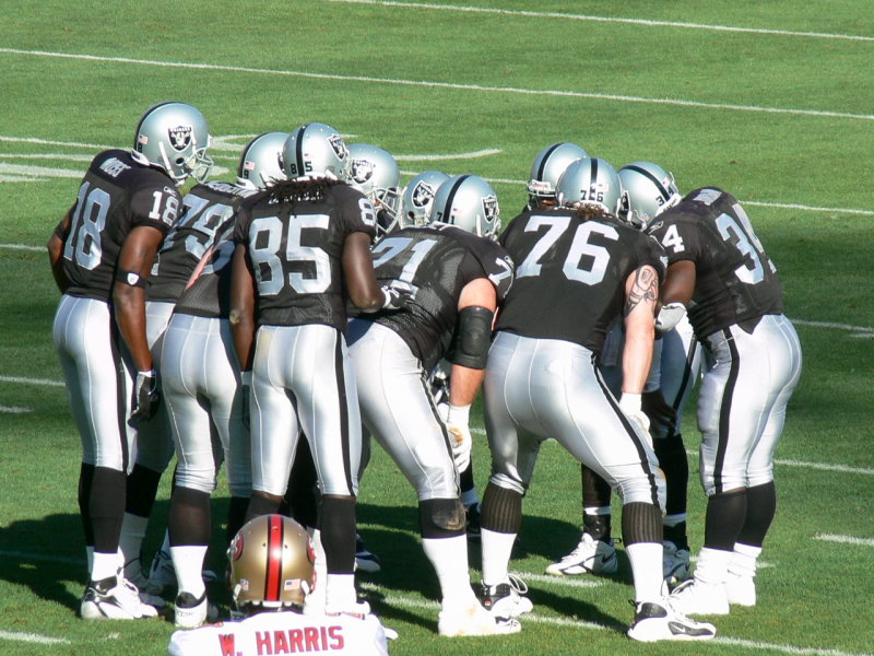 49ers at Raiders