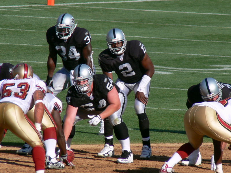 49ers at Raiders