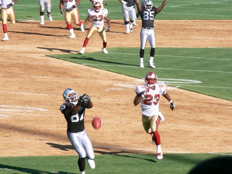 49ers at Raiders