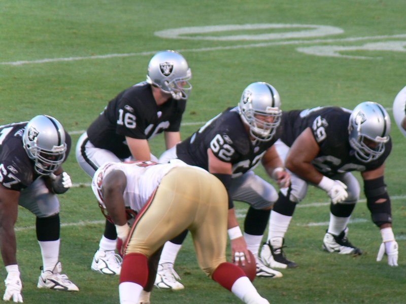 49ers at Raiders