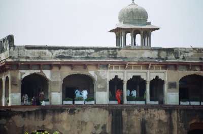 Mughal dome, somewhere in the Fort