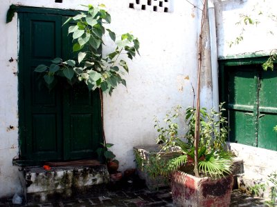 Courtyard of the art school