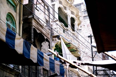 The architecture was amazing, but difficult to photograph on such narrow streets