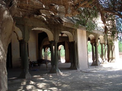 Just outside the fort is the former residence of a princess of the Abassi family