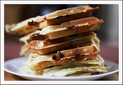 IMG_6802 Chocolate chip waffles ...