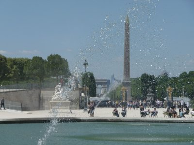 Place de la Concorde to Jardin des Tuileries 