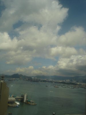 Out of window