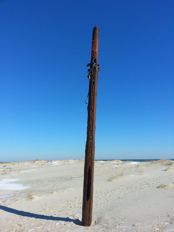 Ships mast, Barnegat Light